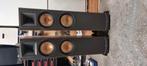 Klipsch Rf82 iv cherry, Gebruikt, 120 watt of meer, Front, Rear of Stereo speakers, Ophalen