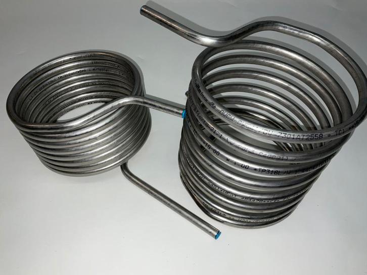 Rvs 316 warmtewisselaar zwembadverwarming spiralen wisselaar, Tuin en Terras, Zwembad-toebehoren, Nieuw, Verwarming, Ophalen of Verzenden