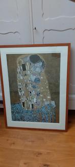 Ingelijste "de kus" van Klimt, Ophalen
