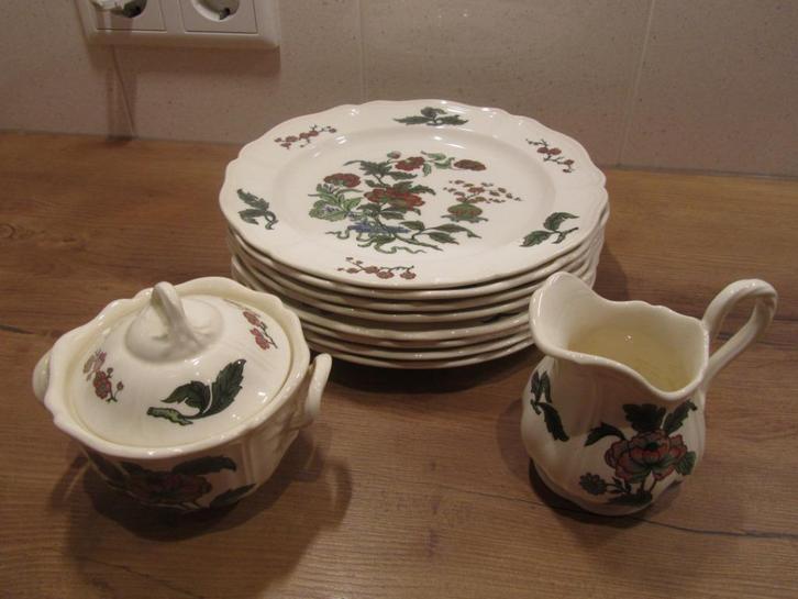 Wedgwood Mandarin serviesdelen, Huis en Inrichting, Keuken | Servies, Zo goed als nieuw, Wedgwood, Porselein, Ophalen of Verzenden