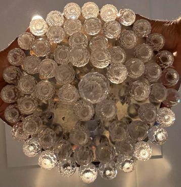 3x Crystal kristal lamp 28cm en 50cm met ballen zeer mooi ! beschikbaar voor biedingen