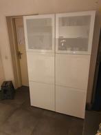 Ikea besta wit opberger / boekenkast, Ophalen, 100 tot 150 cm, Glas, Ikea Besta