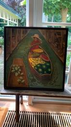 Vrolijk schilderij, Antiek en Kunst, Ophalen of Verzenden