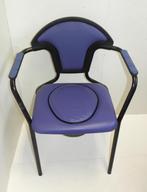 Postoel Toiletstoel Navy blue met po, Ophalen of Verzenden, Zo goed als nieuw