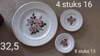 Wedgwood Briar Rose gebak set, Ophalen of Verzenden, Zo goed als nieuw, Bord(en), Wedgwood