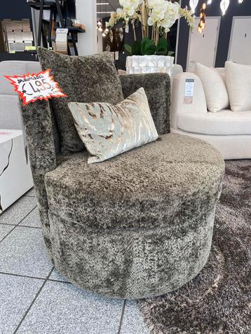 Showmodel Fauteuil —> tot wel 60% korting!  beschikbaar voor biedingen