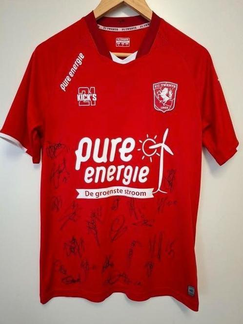 Fc Twente Match Worn Thuisshirt 2019-2020 Paul Verhaegh, Verzamelen, Sportartikelen en Voetbal, Zo goed als nieuw, Shirt, F.C. Twente