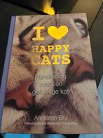 Anneleen Bru - Handleiding i love happy cats, Boeken, Anneleen Bru, Ophalen of Verzenden, Zo goed als nieuw, Katten