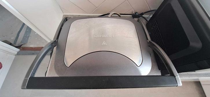 Cuisinart Griddler GR47BE, Witgoed en Apparatuur, Contactgrills, Gebruikt, Ophalen
