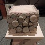 Houten kubus, Ophalen