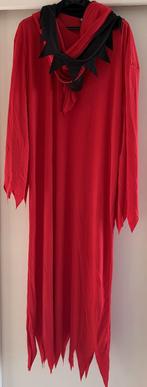 Rood tuniek met vlammen en capuchon, duivel, carnaval, nieuw, Kleding | Dames, Carnaval, Maat 42/44 (L), Nieuw, Ophalen of Verzenden
