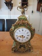 Oer 10403 boulle klokje met bloemetjes beschildering, Ophalen