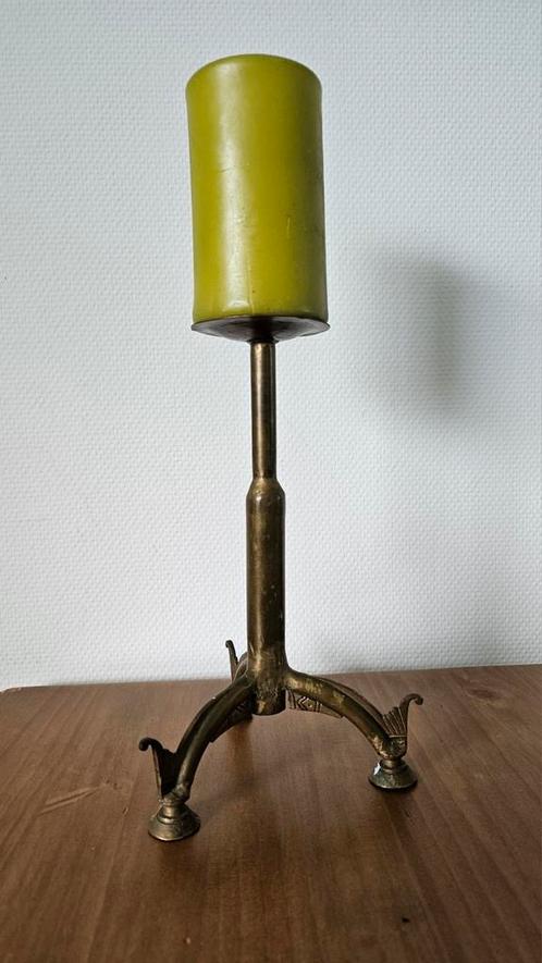 Antieke Art Deco kandelaar., Antiek en Kunst, Antiek | Kandelaars, Overige materialen, Ophalen of Verzenden