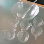 Bowl schaal met lepel en 6 schaaltjes., Ophalen, Zo goed als nieuw, Overige typen
