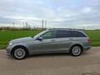 Mercedes-Benz C-Klasse C200cdi BE Estate Aut7 2012 Grijs, Auto's, Automaat, Euro 5, 1800 kg, Zwart