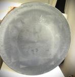 Schaal~Kaarsenschaal~Onderbord 40 cm~Metallic zilver, Huis en Inrichting, Woonaccessoires | Schalen en Manden, Overige materialen