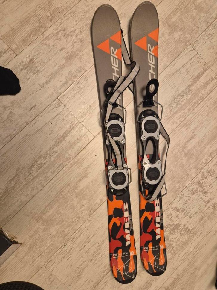 Snowblades in Goede Staat, Sport en Fitness, Skiën en Langlaufen, Gebruikt, Ski's, Skiën, Fischer, Minder dan 100 cm, Ophalen