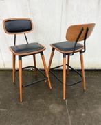 12 stuk horeca bar kruk bistro Studo Kaja vintage zwart, Huis en Inrichting, Ophalen, 5 krukken of meer, Met voetsteun, 60 tot 90 cm