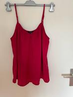 Fuchsia roze top m 44 te koop, Maat 42/44 (L), Nieuw, Roze, Zonder mouw