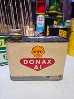 Shell Donax A1 Olieblik Garageblik automobilia, Ophalen of Verzenden, Gebruikt, Verpakking