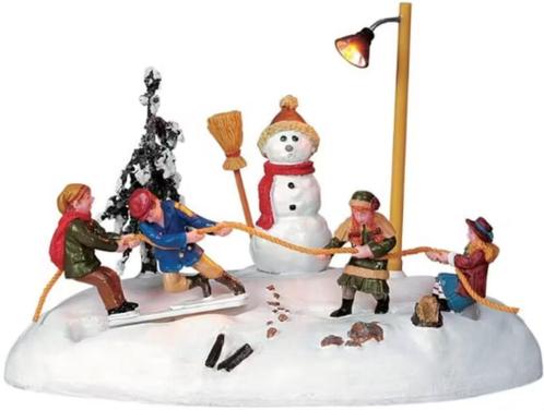 Lemax Boys vs Girls, Diversen, Kerst, Zo goed als nieuw, Ophalen of Verzenden