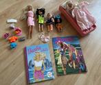 barbie- bed, barbie, mini barbies en delfts blauw, Ophalen of Verzenden, Poppenhuis