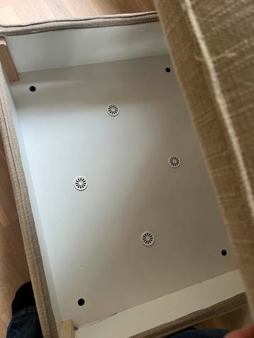 Ikea Kivik voetenbank met opbergruimte beige izgs - afbeelding 5