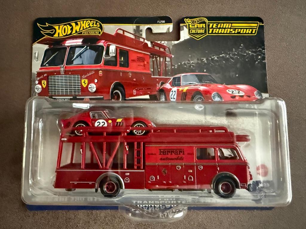 Hot Wheels Team Transport Ferrari 250 GTO, Ophalen of Verzenden, Nieuw, Auto, Hot Wheels