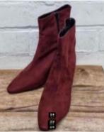 GIULIA - Suedine enkellaarsjes maat 41 - Nieuw €79,95, Kleding | Dames, Schoenen, Lage of Enkellaarzen, GIULIA, Nieuw, Ophalen of Verzenden