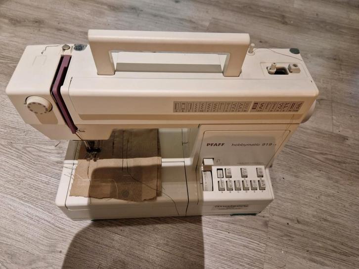 Pfaff Hobbymatic 919-1 Naaimachine, Hobby en Vrije tijd, Naaimachines en Toebehoren, Gebruikt, Naaimachine, Pfaff, Ophalen