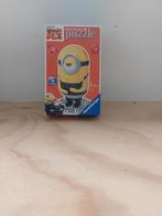 Minions 3D puzzel, Ophalen of Verzenden, Zo goed als nieuw, Speelkaart(en)