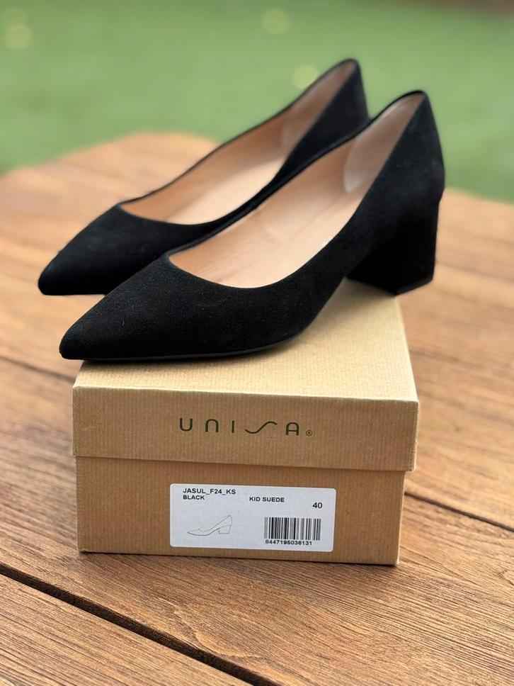 Unisa Jasul pumps mt 40 (valt groot), Kleding | Dames, Schoenen, Zo goed als nieuw, Zwart, Ophalen of Verzenden