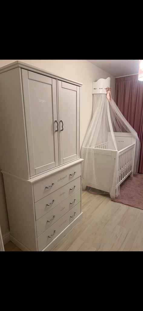 Complete babykamer, prachtige landelijke babykamer, Kinderen en Baby's, Kinderkamer | Tafels en Stoelen, Ophalen of Verzenden