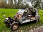 2CV AZ chassis met open veerpotten, carrosserie (1960?), Ophalen