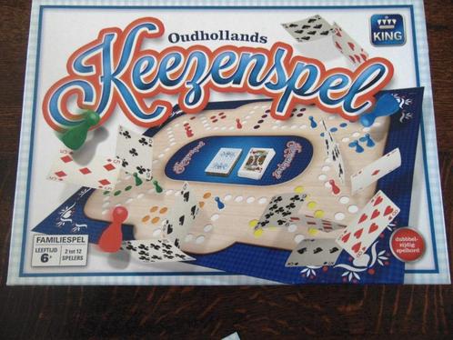 Keezenspel van King, Hobby en Vrije tijd, Gezelschapsspellen | Bordspellen, Zo goed als nieuw, Een of twee spelers, Drie of vier spelers