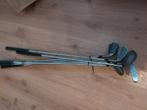 7 Golfsticks, o.a Synergie, Sport en Fitness, Golf, Gebruikt, Onbekend, Club, Onbekend