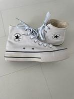 Witte hoge Converse All Stars Platform in maat 38, Kleding | Dames, Schoenen, Wit, Ophalen of Verzenden, Sneakers of Gympen, Converse All Stars