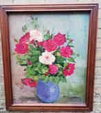 Schilderij. C. v. d. H. Olie/paneel. 63/73 cm., Antiek en Kunst, Kunst | Schilderijen | Klassiek, Ophalen
