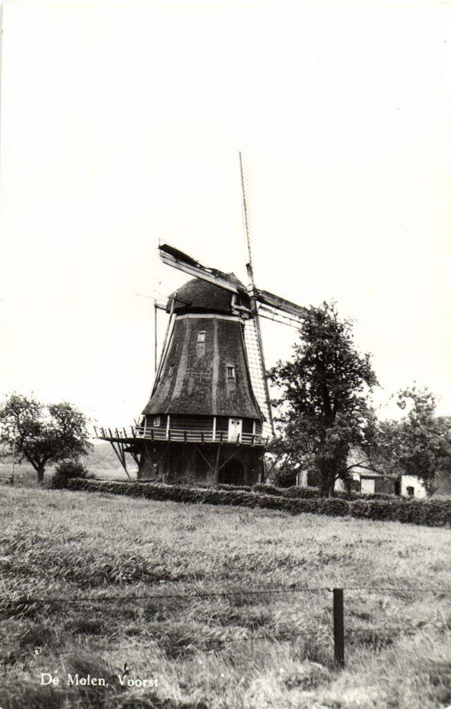 De Molen, Voorst - 1984 gelopen, Verzamelen, Ansichtkaarten | Nederland, Ongelopen, Noord-Brabant, Voor 1920, Ophalen of Verzenden