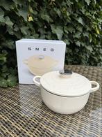 Smeg braadpan | crème | 24 cm | nieuw!, Huis en Inrichting, Keuken | Potten en Pannen, Ophalen, Nieuw, Gietijzer, Koekenpan of Braadpan