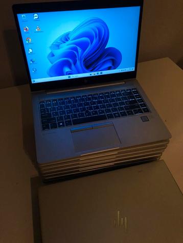Partij 26x HP Pro-Elitebook 8e gen Core i5 8GB 128-256GB SSD beschikbaar voor biedingen
