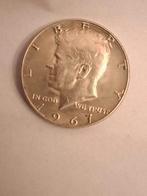 Half dollar Kennedy 1967 zilver, Postzegels en Munten, Munten | Amerika, Zilver, Ophalen of Verzenden