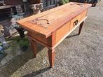 Grote oude spaanse sidetable, haltafel, Ophalen of Verzenden, Zo goed als nieuw