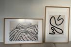 2x poster van Sofia Lind met lijst 63x93, Huis en Inrichting, Ophalen, Zo goed als nieuw, Foto of Poster, 75 cm of meer