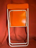 Set van 2 Vintage Klapstoelen Geel & Oranje Höganäs Möbler, Ophalen of Verzenden, Huis en Inrichting