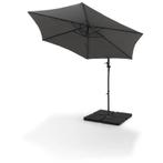 Zwarte zweefparasol XL! Ideaal voor de zomer!, Tuin en Terras, Parasols, Ophalen, Gebruikt, Kantelbaar, Zweefparasol