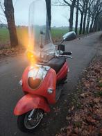 Leuke retro scooter blauwe kenteken, Fietsen en Brommers, Snorfietsen en Snorscooters, Gebruikt, Benzine, Ophalen, Overige merken