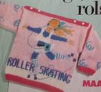 Rolschaatsen trui breipatroon, Ophalen of Verzenden, Zo goed als nieuw, Breien, Patroon of Boek
