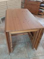 Grote stevige uitklapbare tafel Ikea, Huis en Inrichting, Tafels | Eettafels, Ophalen, Gebruikt, 50 tot 100 cm, Vijf personen of meer