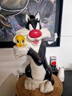 Sylvester beeld steen vintage. Original looney tunes, Ophalen of Verzenden, Overige figuren, Zo goed als nieuw, Beeldje of Figuurtje